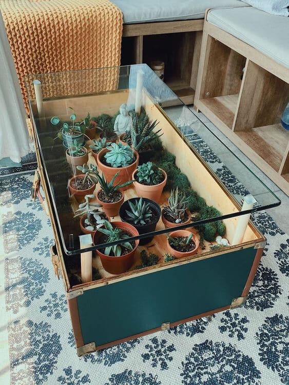 Amazing plant table ideas