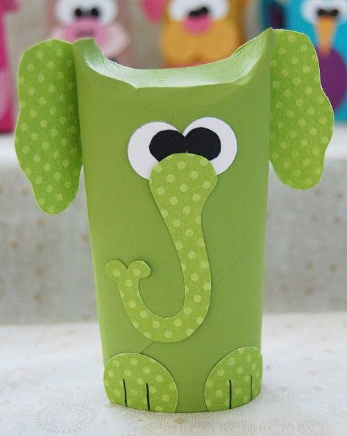 DIY Animal Craft Ideas With Toilet Paper Rolls