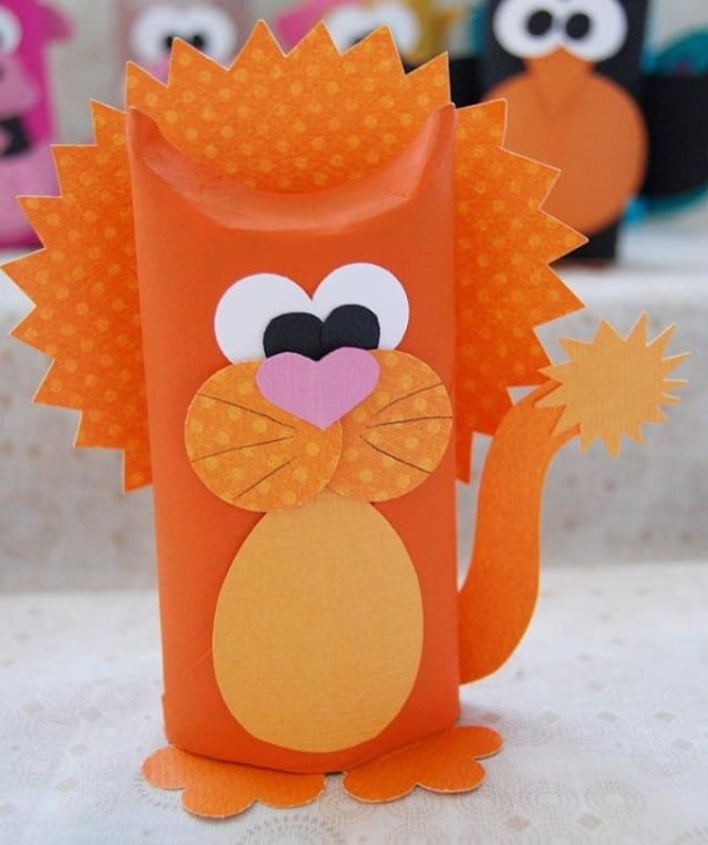 DIY Animal Craft Ideas With Toilet Paper Rolls