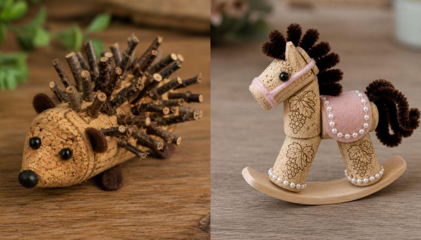 Animals Made with Cork Stoppers: Creative DIY Ideas for Charming Recycled Crafts Animals Made with Cork Stoppers: Creative DIY Ideas for Charming Recycled Crafts animals made with cork stoppers