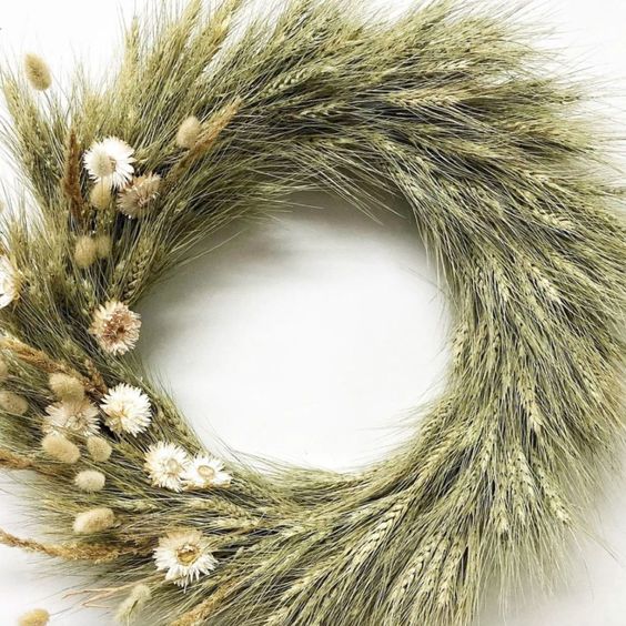 autumn wreath ideas made natural elements 12