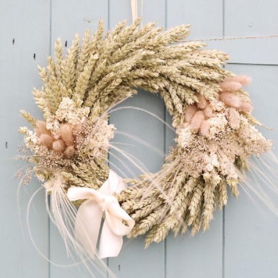 Autumn Wreath Ideas Made with Natural Elements