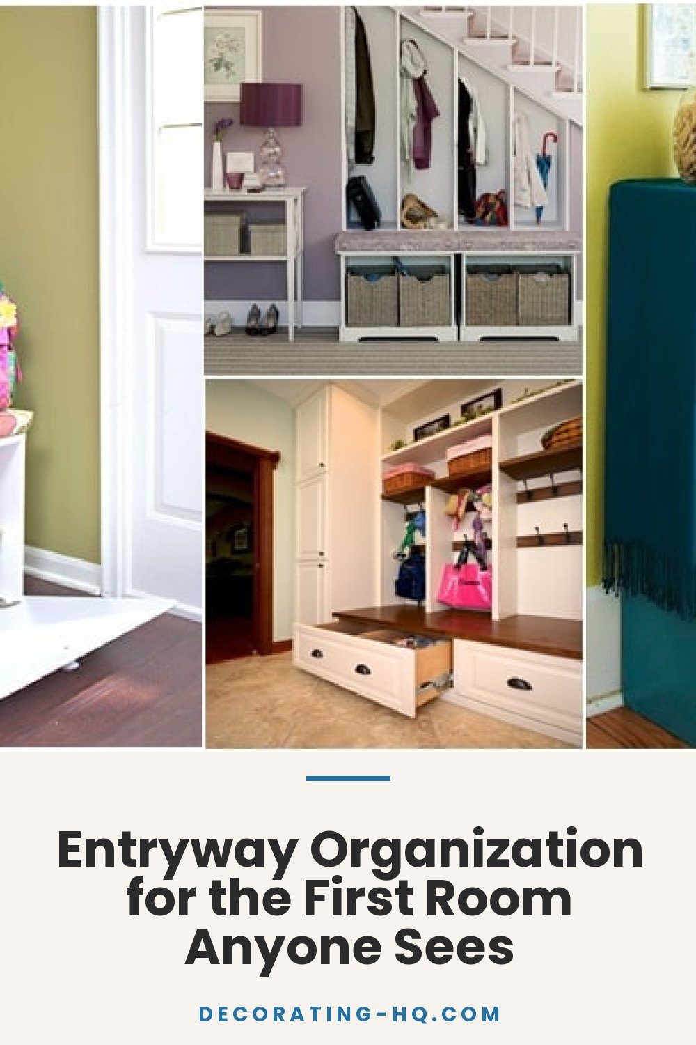 Entryway Organization for the First Room Anyone Sees