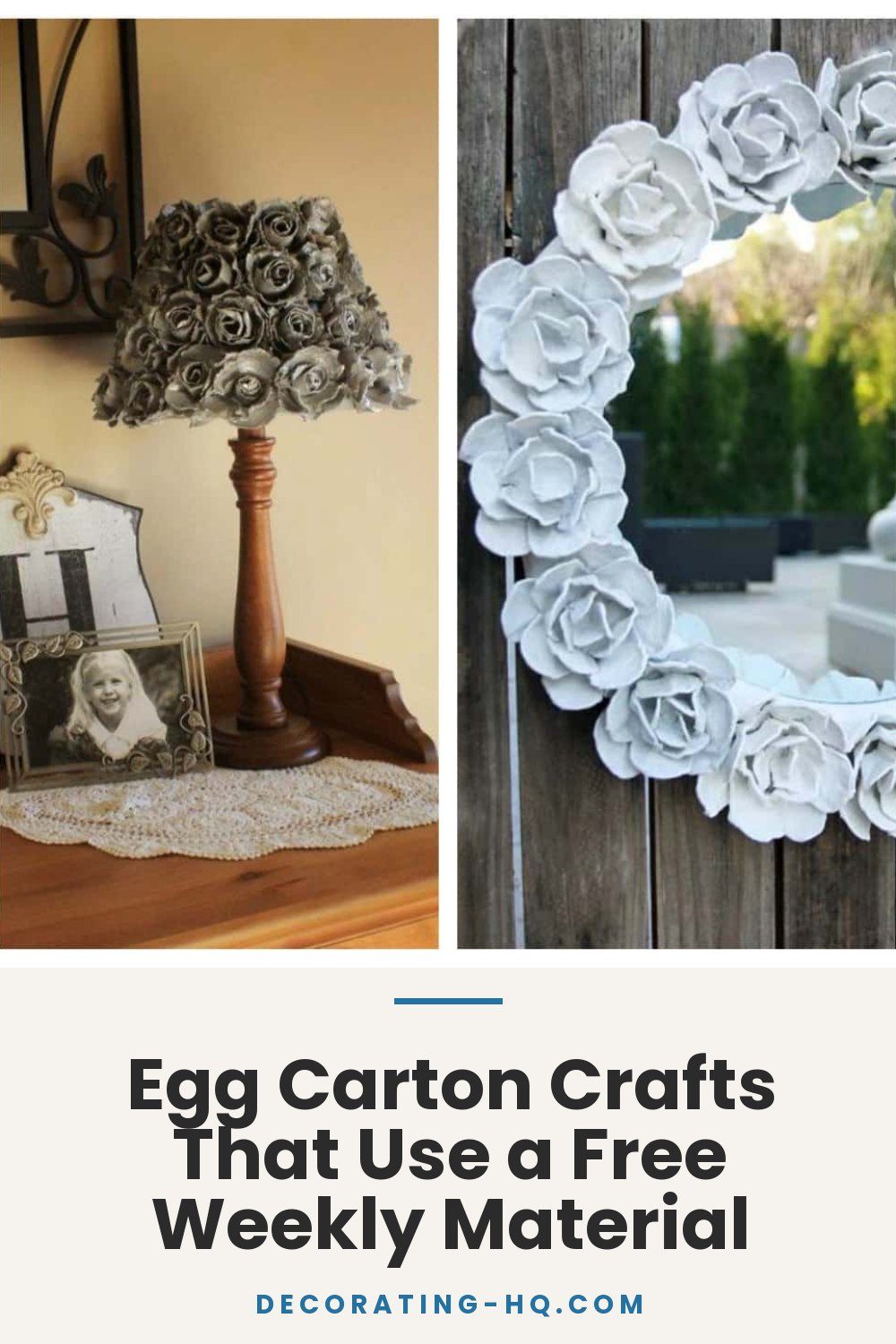 Egg Carton Crafts That Use a Free Weekly Material