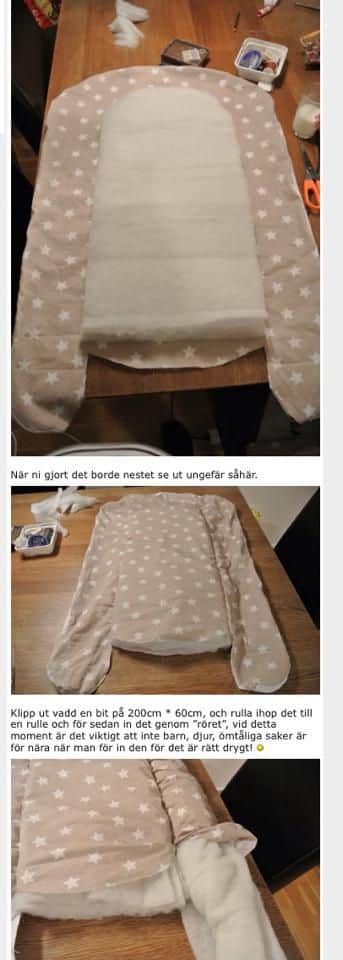 How to Make a Babys Nest Step by Step