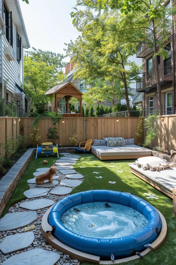 backyard landscaping ideas for dogs