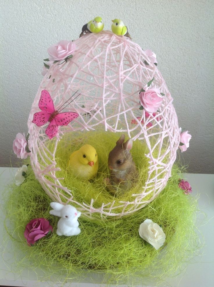 balloon and yarn decor creative diy ideas 6