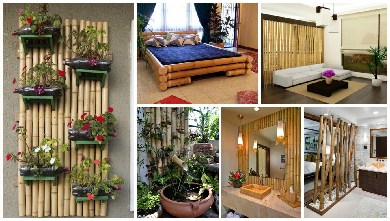 bamboo tree decor