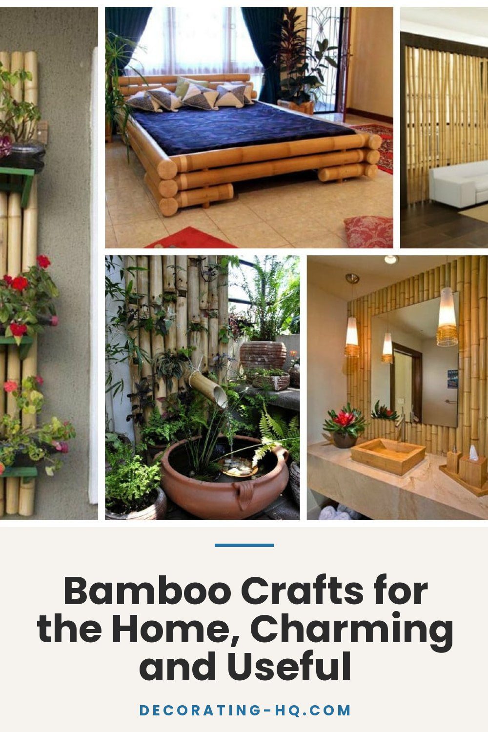 Bamboo Crafts for the Home, Charming and Useful