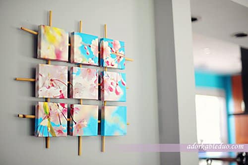 Awesome Asian Vibe With DIY Bamboo Wall Decor