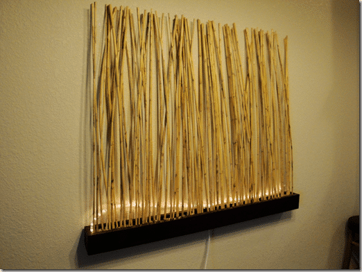 Awesome Asian Vibe With DIY Bamboo Wall Decor