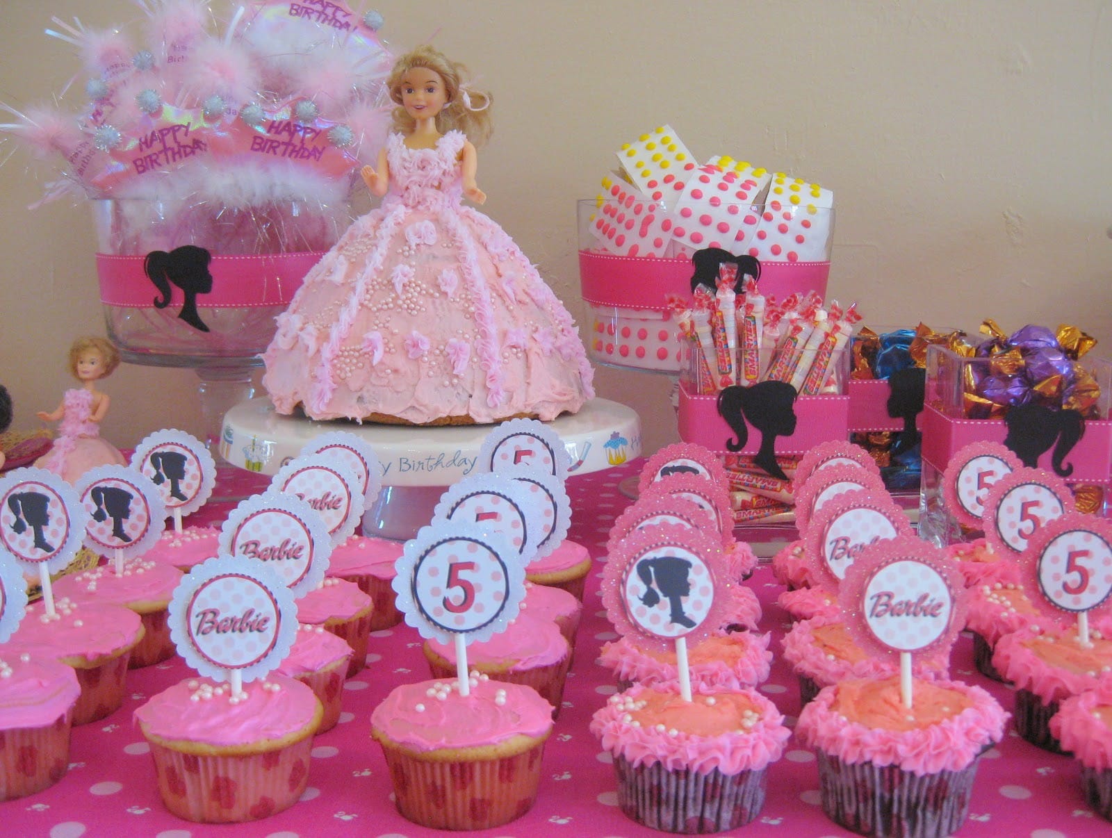 barbie party theme supplies