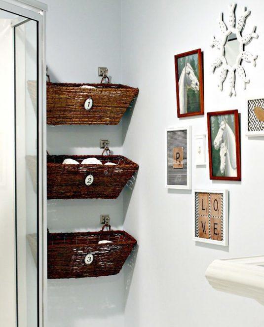 15+ Fantastic Bathroom Organizational Hacks