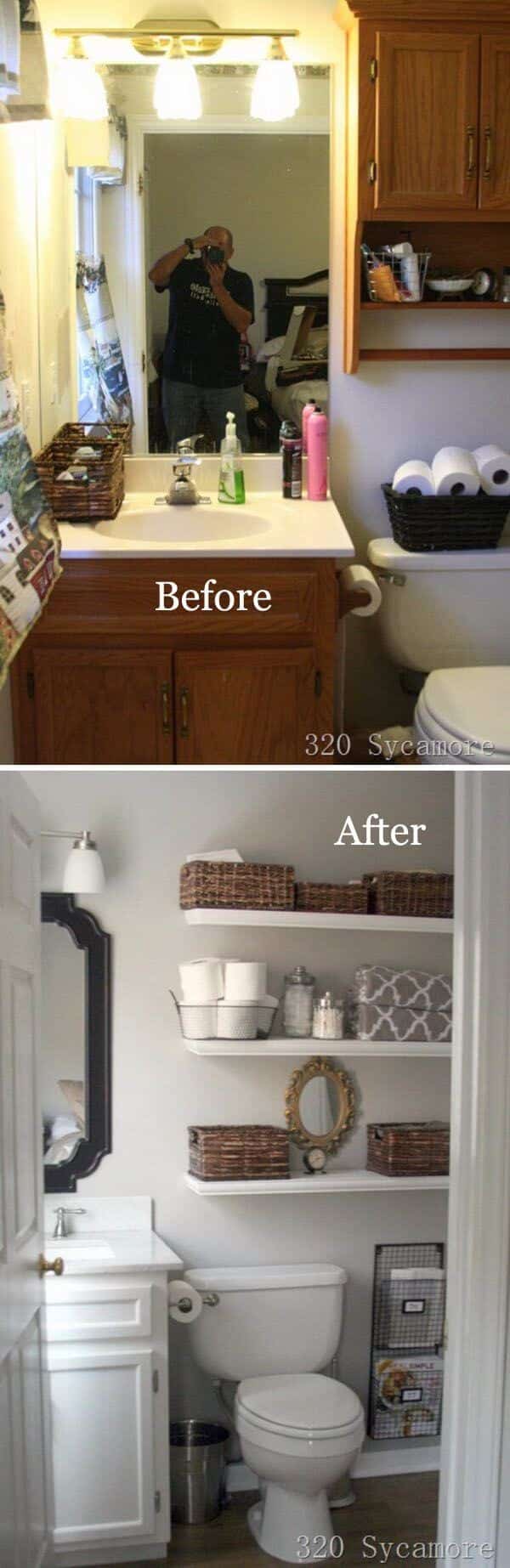 bathroom shelf ideas 11