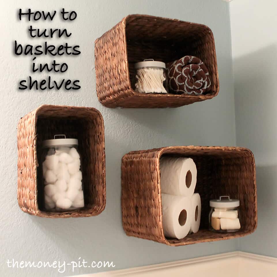 20+ Brilliant DIY Bathroom Shelf Ideas