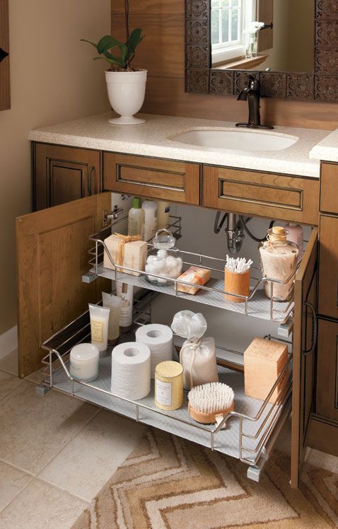 Great Ideas for Efficient Bathroom Storage