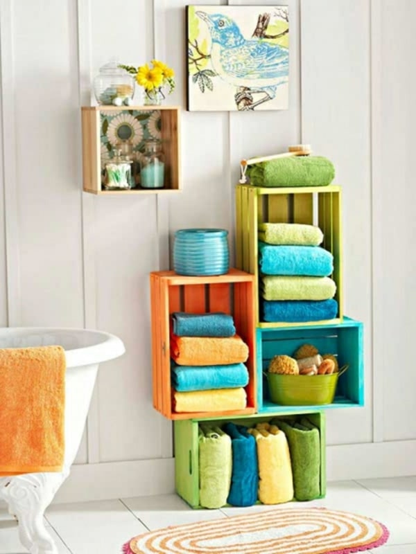 15+ Lovely DIY Bathroom Storage Ideas