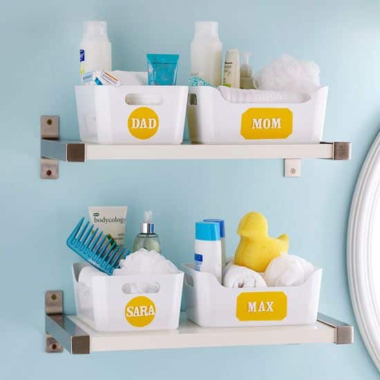 15+ Lovely DIY Bathroom Storage Ideas