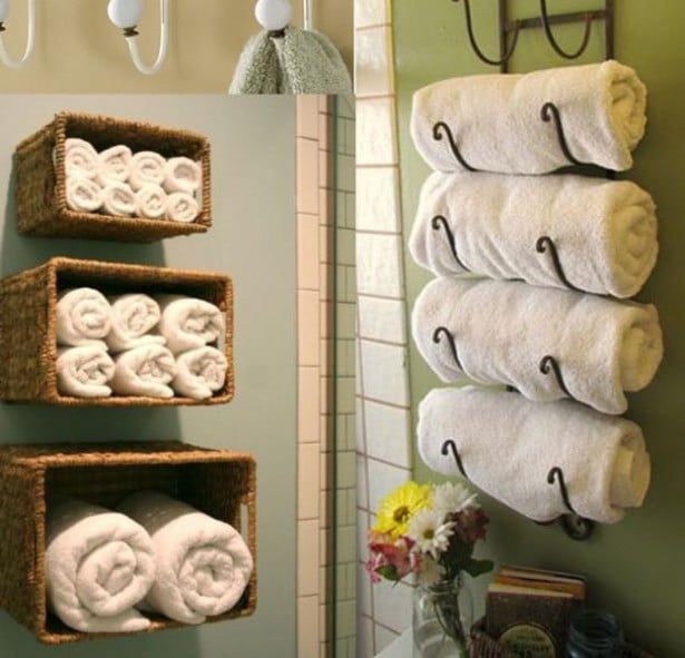 15+ Lovely DIY Bathroom Storage Ideas