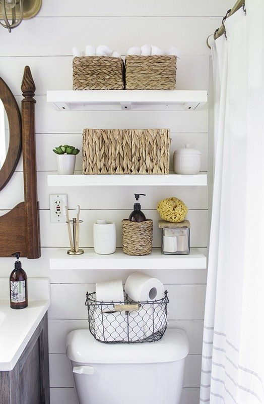 Great Ideas for Efficient Bathroom Storage