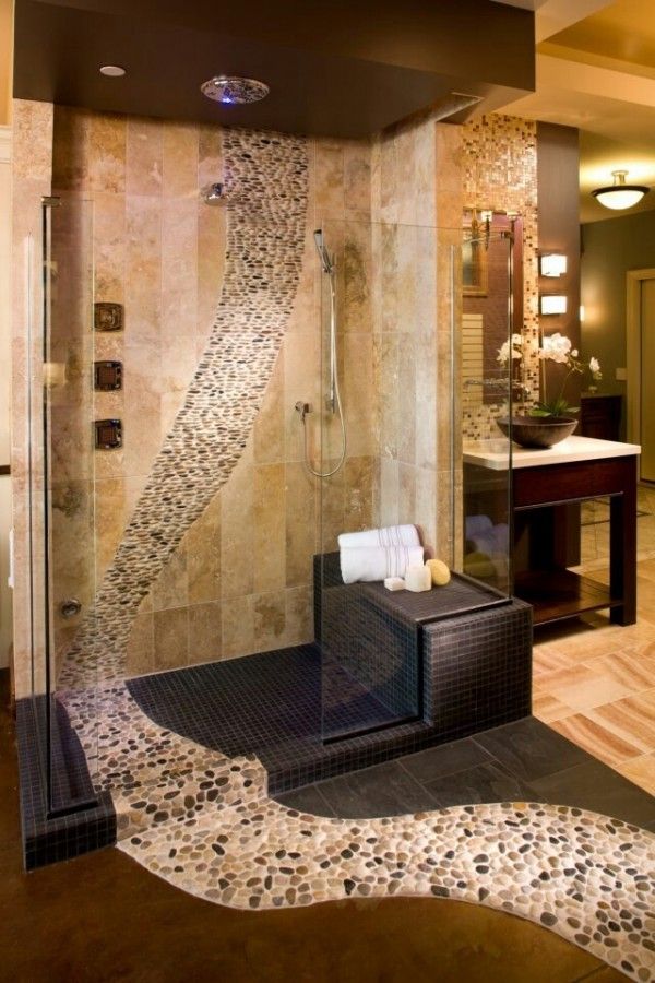 Wonderful & Cool Bathroom Tiles