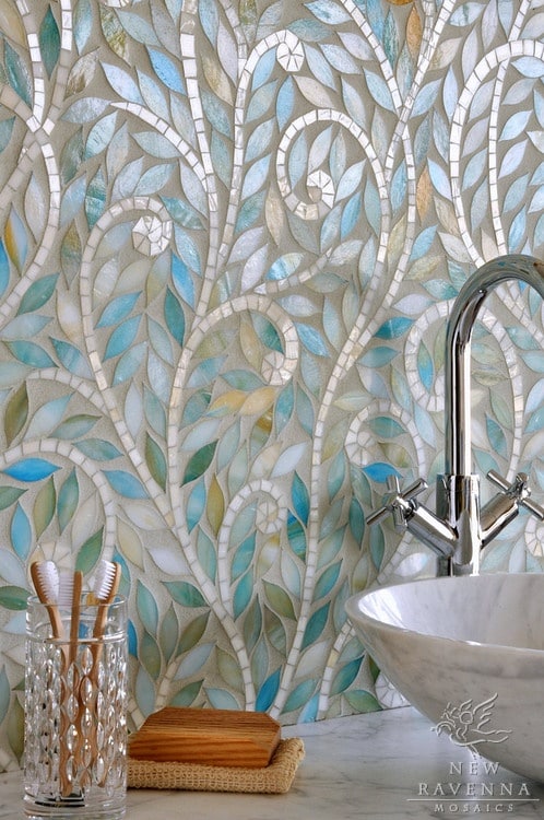 Wonderful & Cool Bathroom Tiles