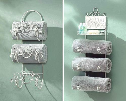 15+ Creative Bathroom Towel Storage