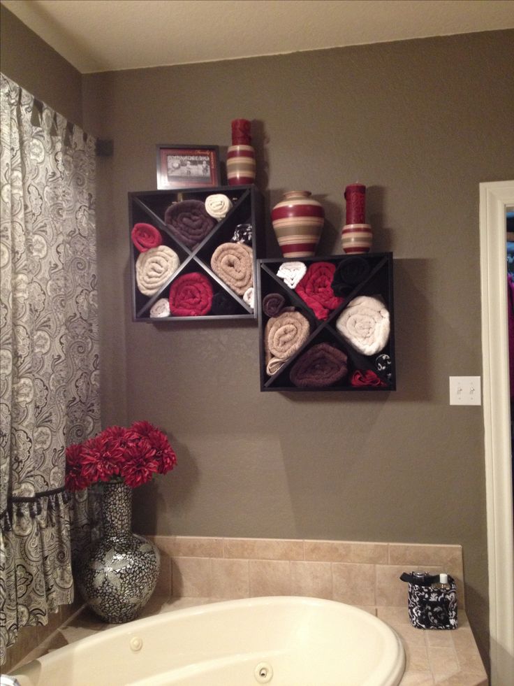 bathroom towel storage 17