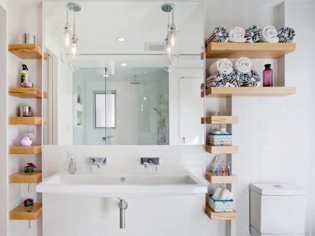 15+ Creative Bathroom Towel Storage