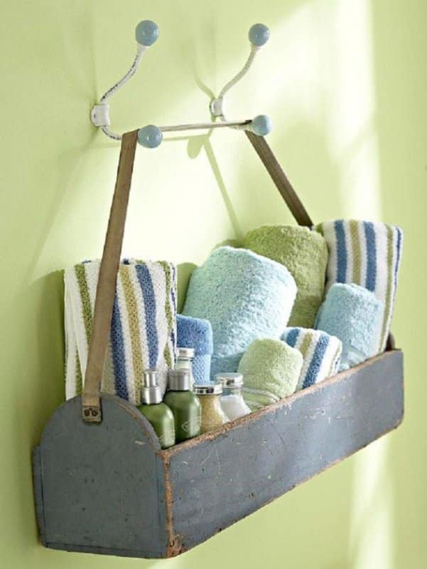 15+ Fantastic Bathroom Towel Storage Ideas