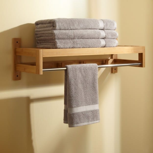 15+ Fantastic Bathroom Towel Storage Ideas