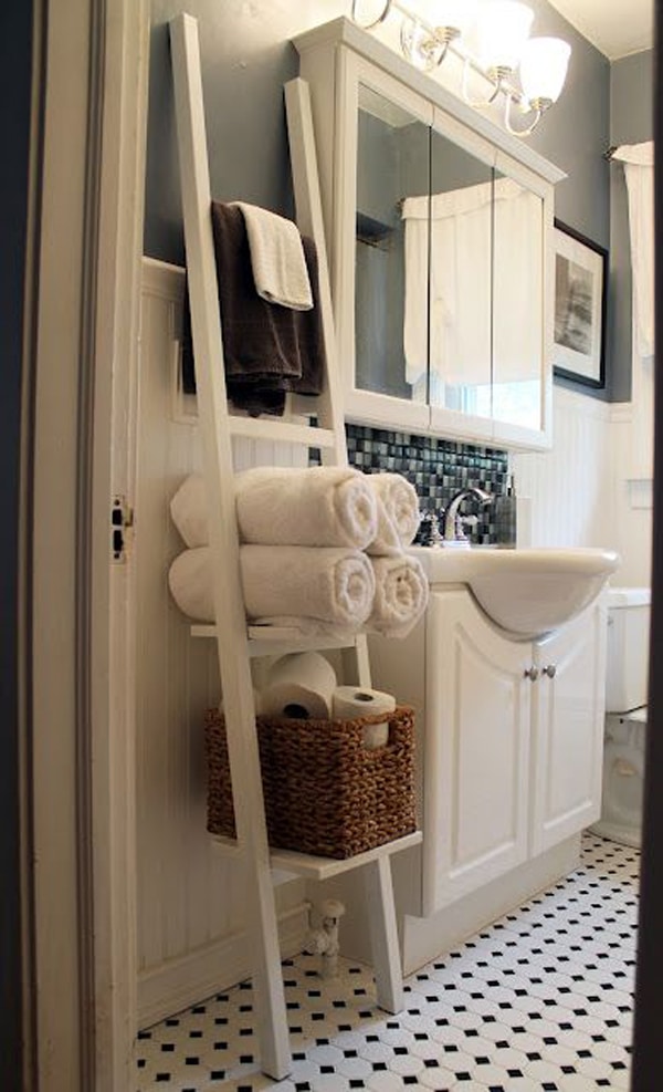 15+ Fantastic Bathroom Towel Storage Ideas