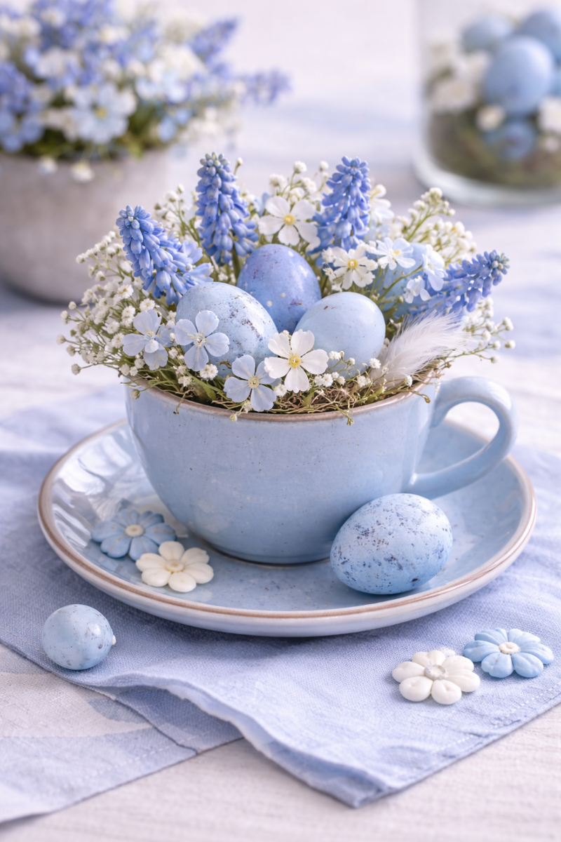 Beautiful Blue Easter Decorating Ideas Beautiful Blue Easter Decorating Ideas beautiful blue easter decorating ideas 3