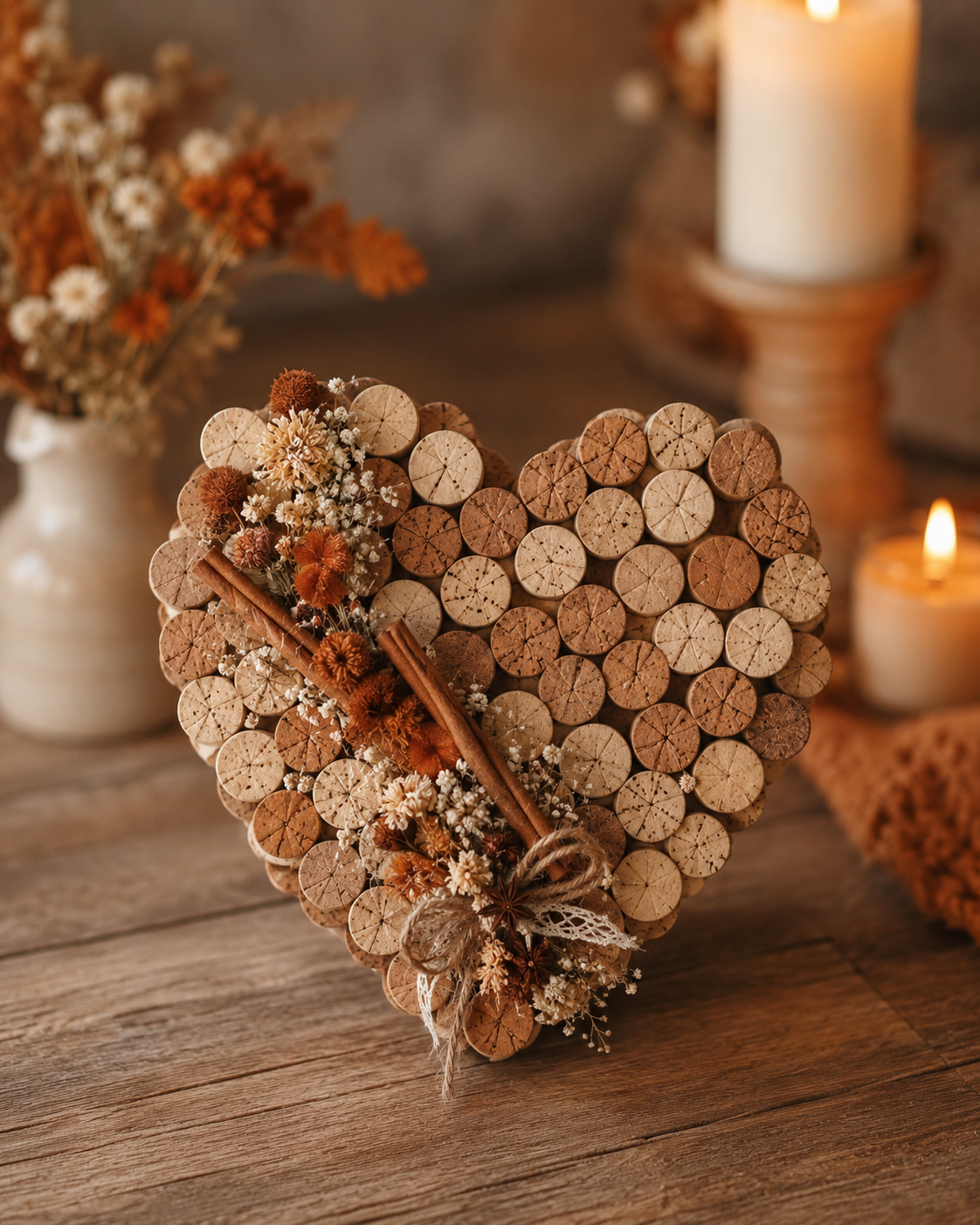 Beautiful Cork Hearts for Inspiration: Creative DIY Ideas for Rustic and Elegant Decor Beautiful Cork Hearts for Inspiration: Creative DIY Ideas for Rustic and Elegant Decor beautiful cork hearts 2
