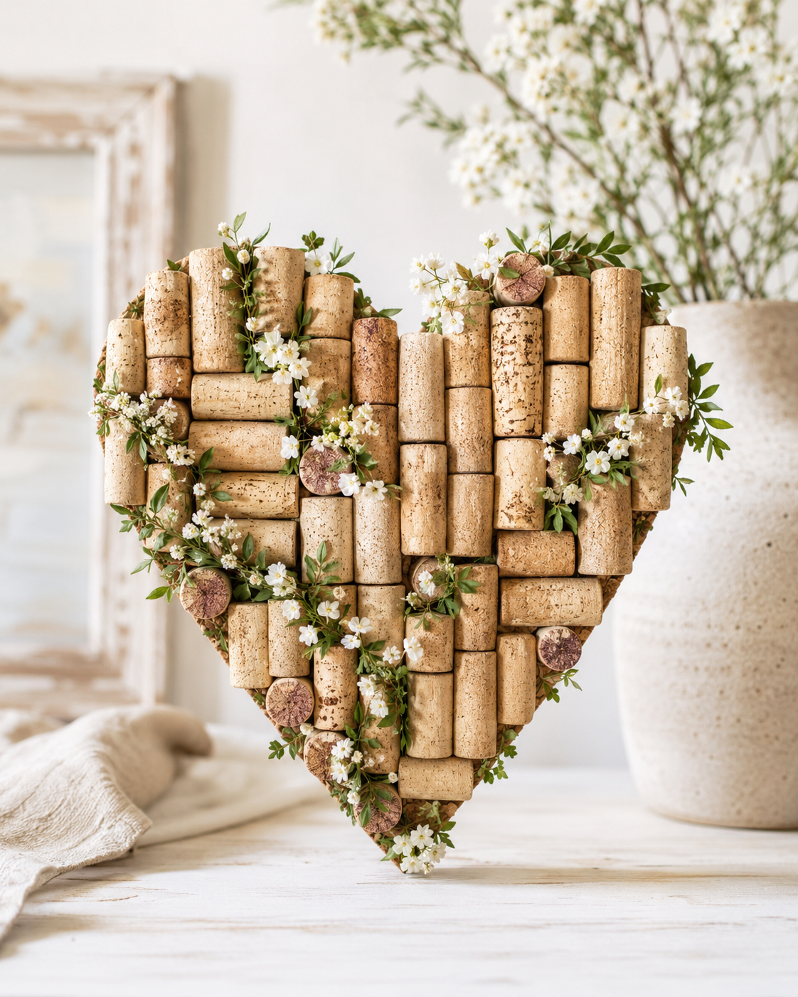 Beautiful Cork Hearts for Inspiration: Creative DIY Ideas for Rustic and Elegant Decor Beautiful Cork Hearts for Inspiration: Creative DIY Ideas for Rustic and Elegant Decor beautiful cork hearts 5