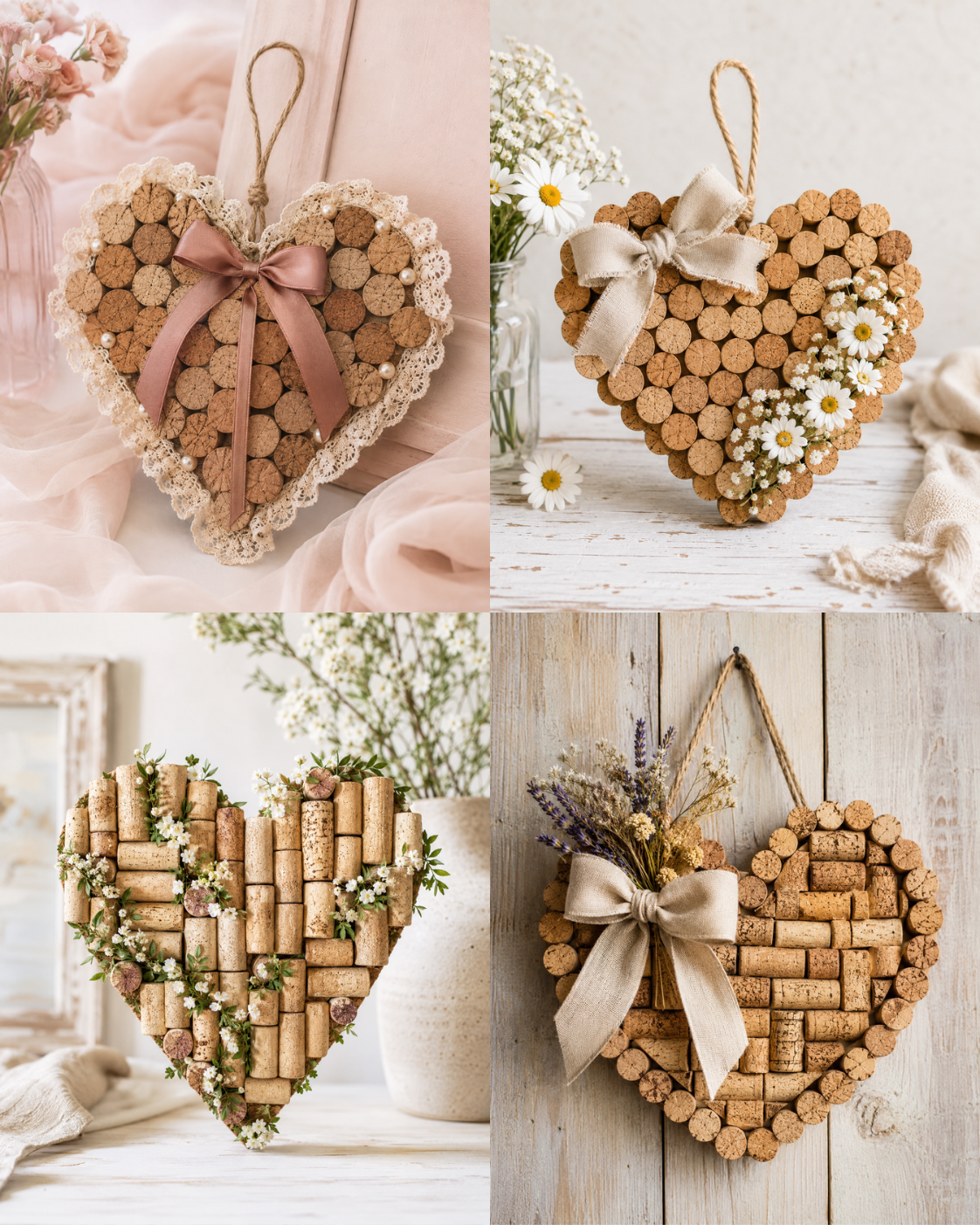 Beautiful Cork Hearts for Inspiration: Creative DIY Ideas for Rustic and Elegant Decor Beautiful Cork Hearts for Inspiration: Creative DIY Ideas for Rustic and Elegant Decor beautiful cork hearts 8