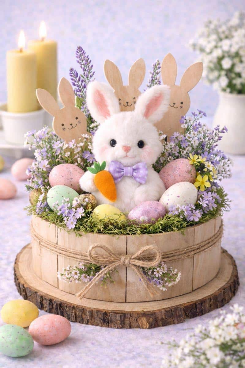 beautiful lilac centerpiece ideas for easter 2