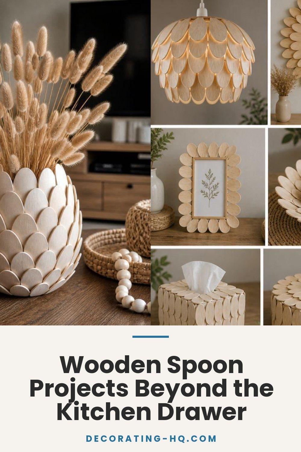 Wooden Spoon Projects Beyond the Kitchen Drawer