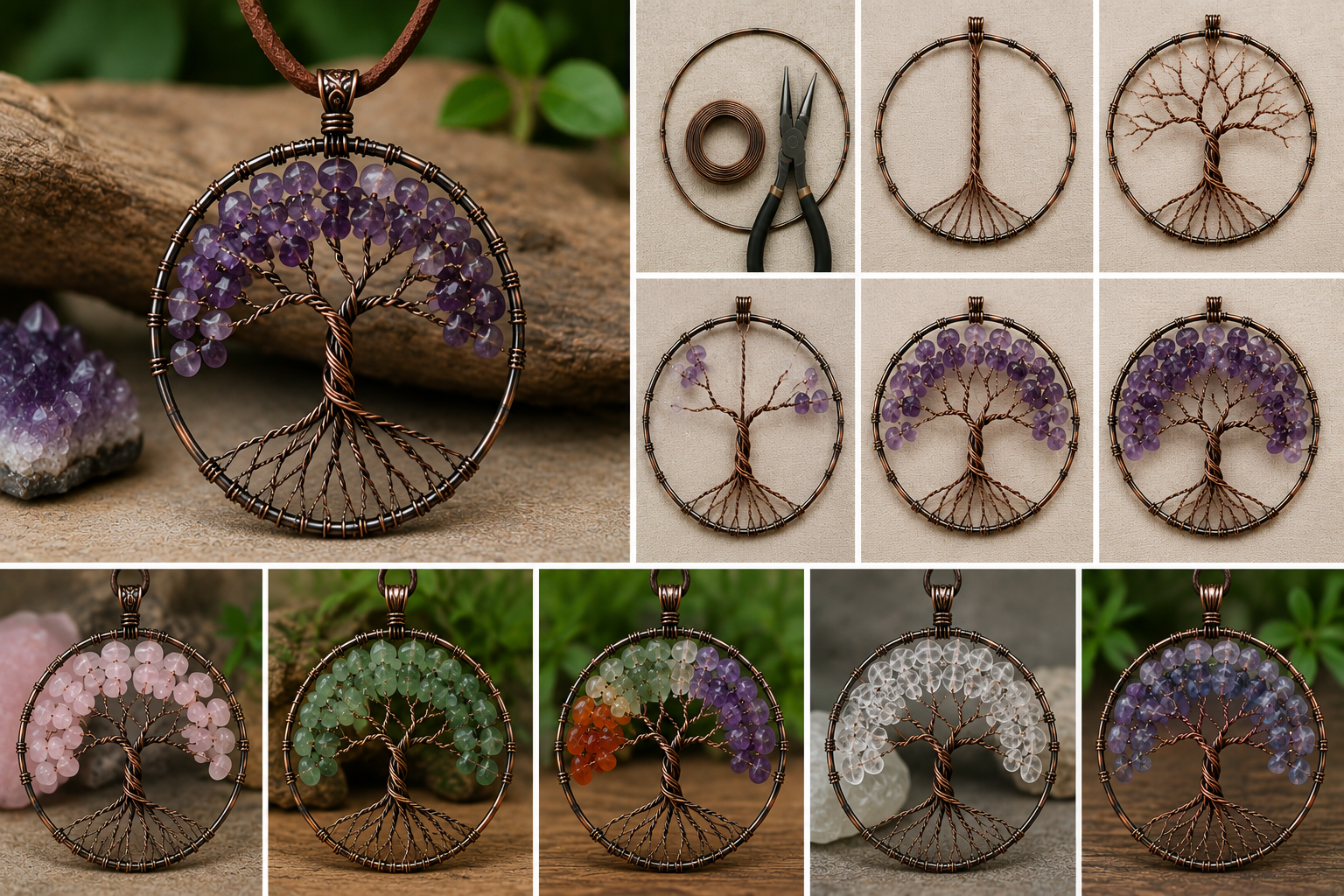 Beautiful trees of life with jewelry to brighten your space Beautiful trees of life with jewelry to brighten your space beautiful trees of life with jewelry 1