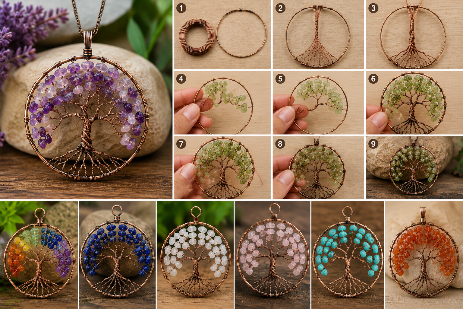 Beautiful trees of life with jewelry to brighten your space Beautiful trees of life with jewelry to brighten your space beautiful trees of life with jewelry 3