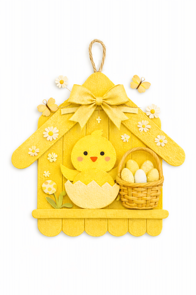 beautiful yellow easter decoration ideas 3