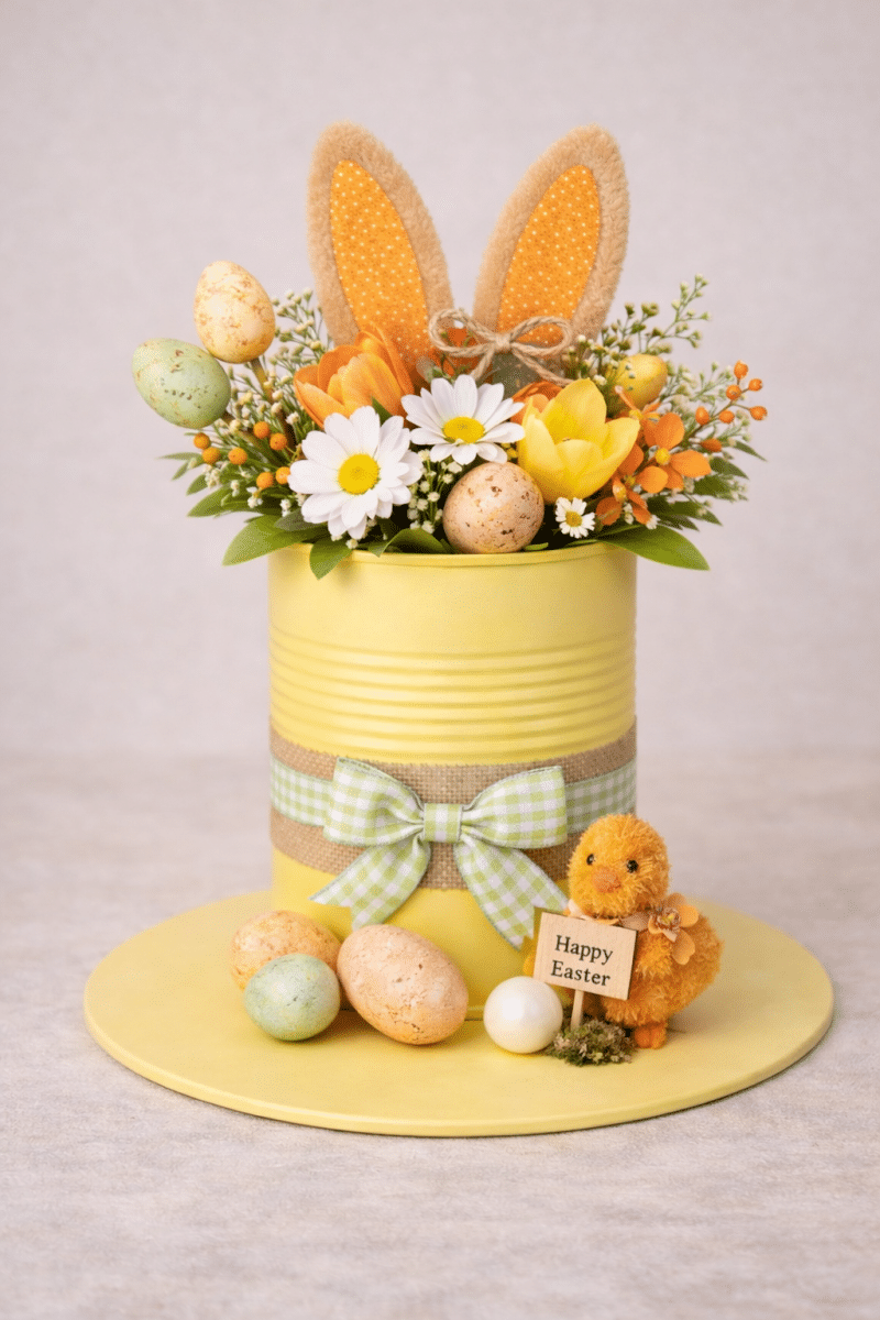 beautiful yellow easter decoration ideas 4