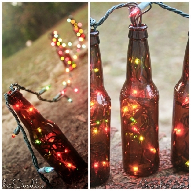 15+ Creative DIY Beer Bottles Crafts