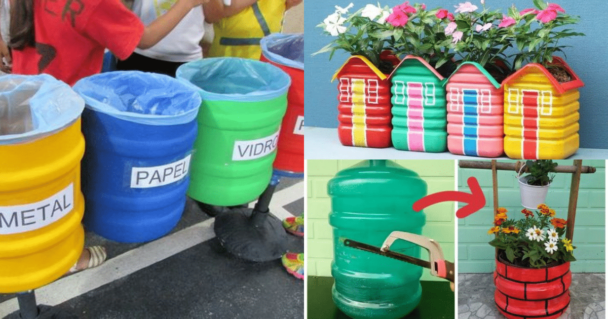 best crafts with water gallon