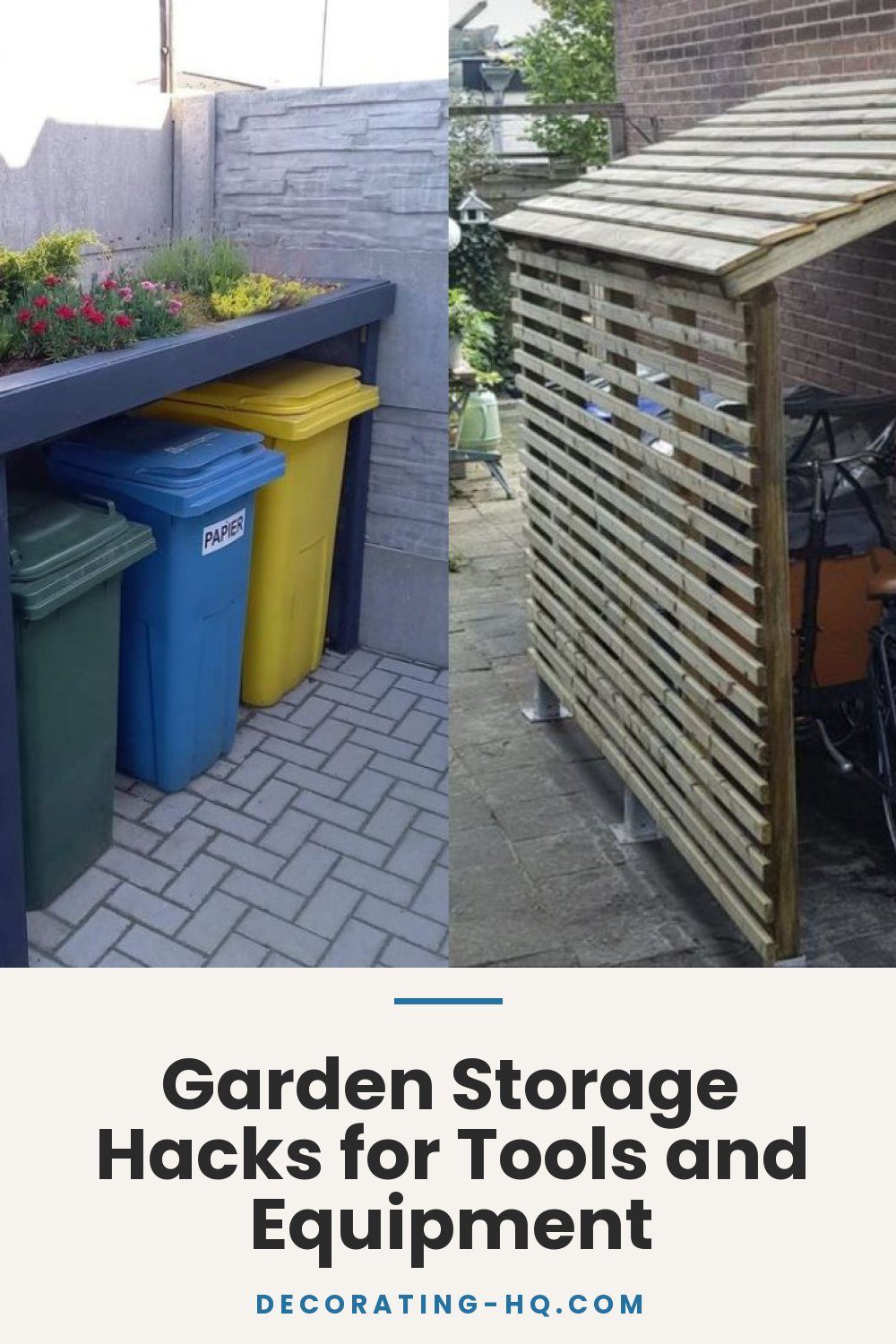 Garden Storage Hacks for Tools and Equipment