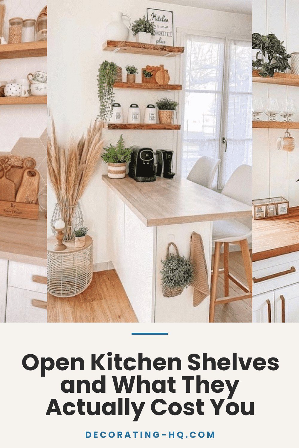 Open Kitchen Shelves and What They Actually Cost You
