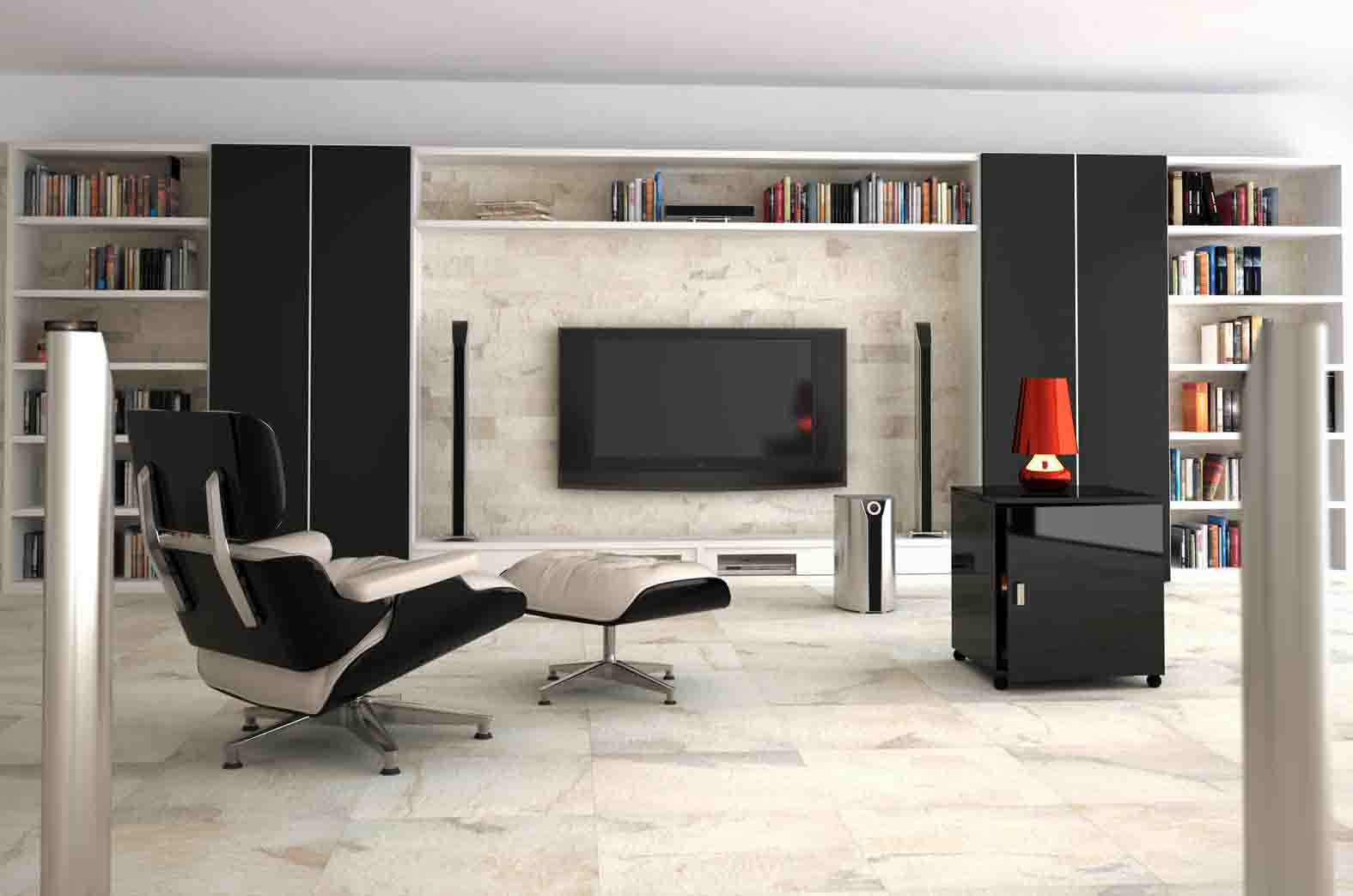 black and white living room ideas