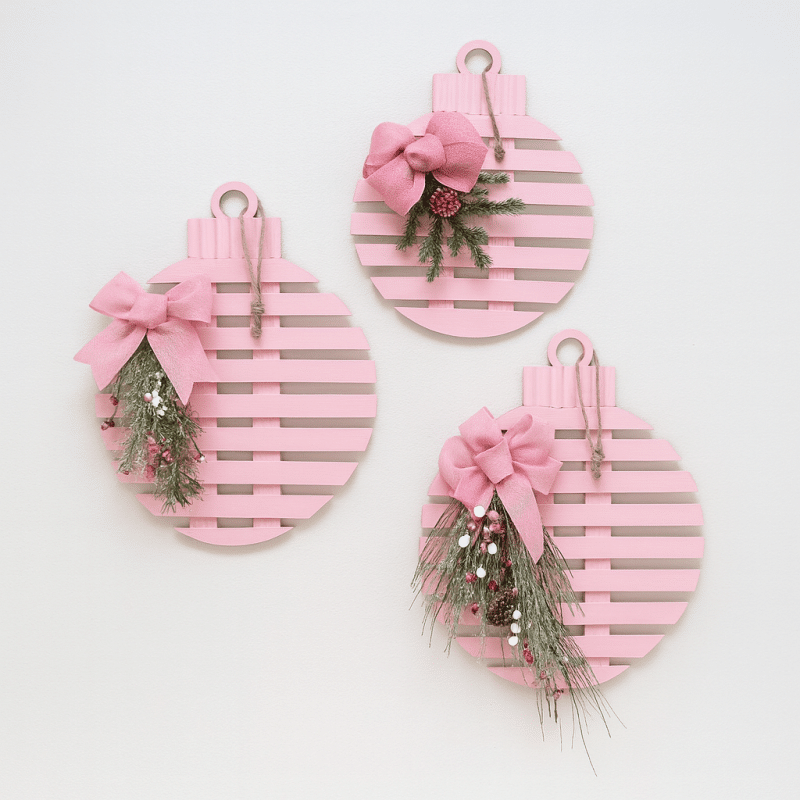 boules de noel geantes fabriquees a partir de palettes en bois 1