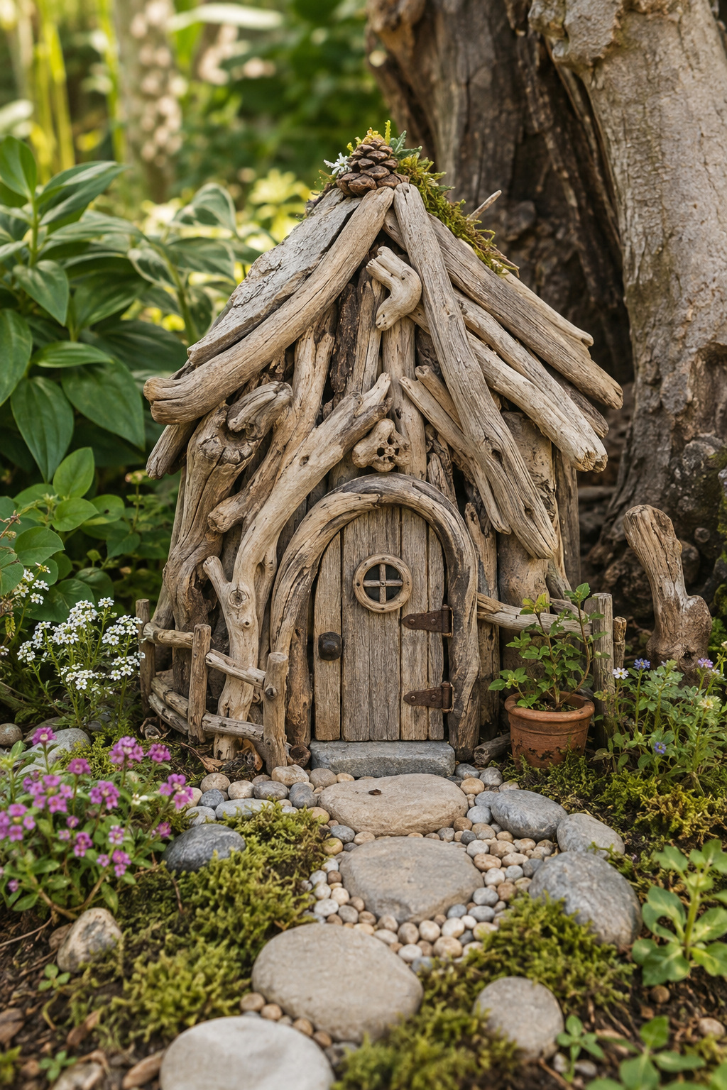 Build Cozy Driftwood Fairy Houses: Creative DIY Ideas for an Enchanted Garden Build Cozy Driftwood Fairy Houses: Creative DIY Ideas for an Enchanted Garden build cozy driftwood fairy houses 4