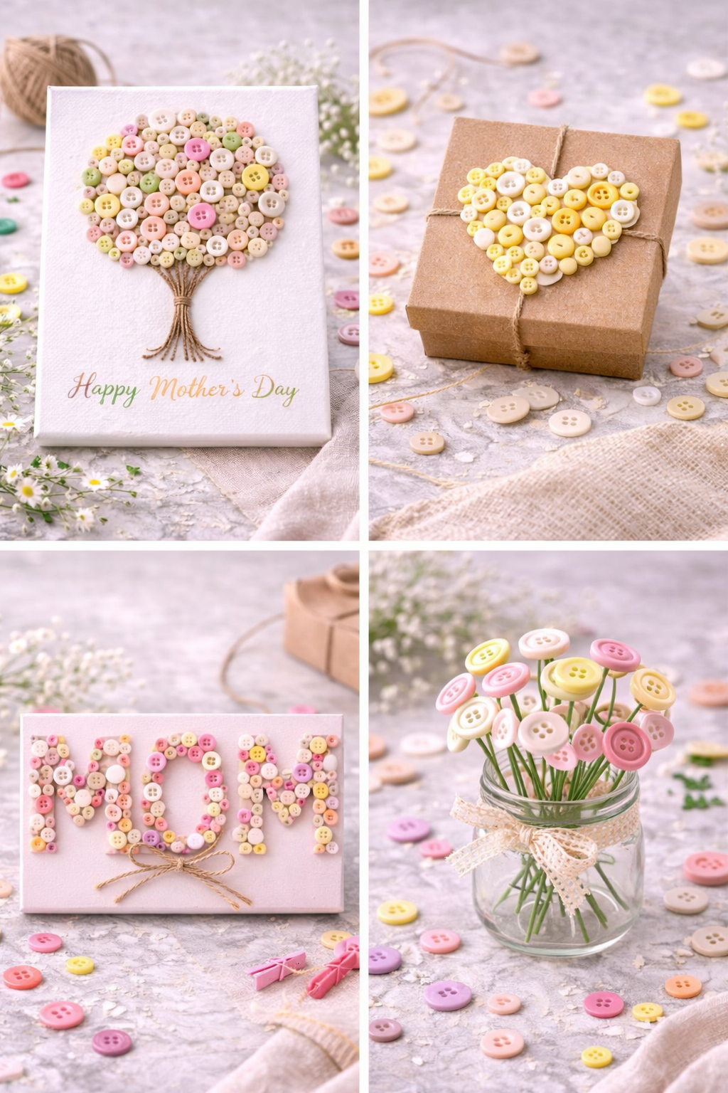 Button Crafts for Mother’s Day: Creative and Beautiful DIY Ideas to Make by Hand Button Crafts for Mother’s Day: Creative and Beautiful DIY Ideas to Make by Hand button crafts for mothers day 2